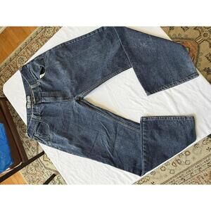 Y2K ENYCE Men's Dark Blue Denim Jeans 34x32